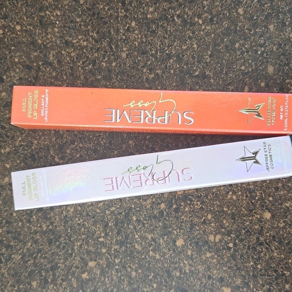 Jeffree Star “No Shame” AND "Orange County" Supreme gloss-NIB - Picture 1 of 17